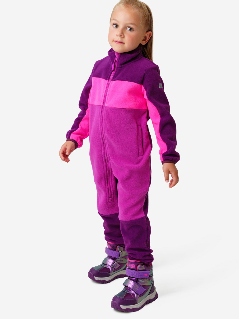 Комбинезон флисовый для девочек PlayToday