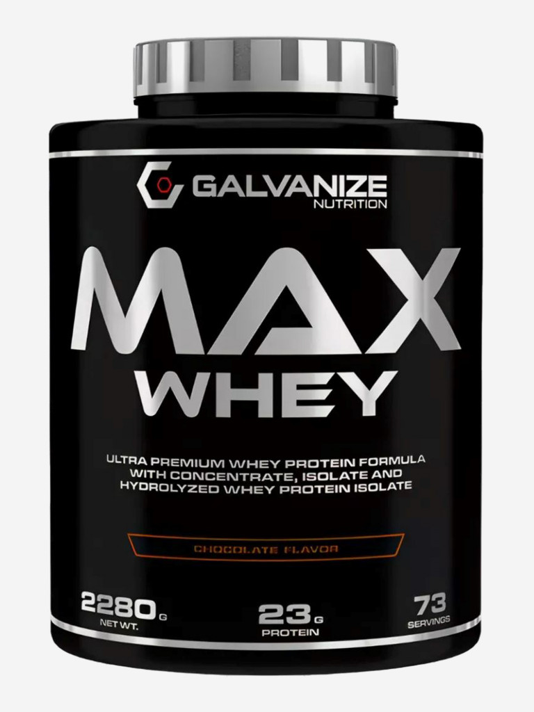 Протеин Galvanize Nutrition Max Whey, 2280 г, персиковый йогурт