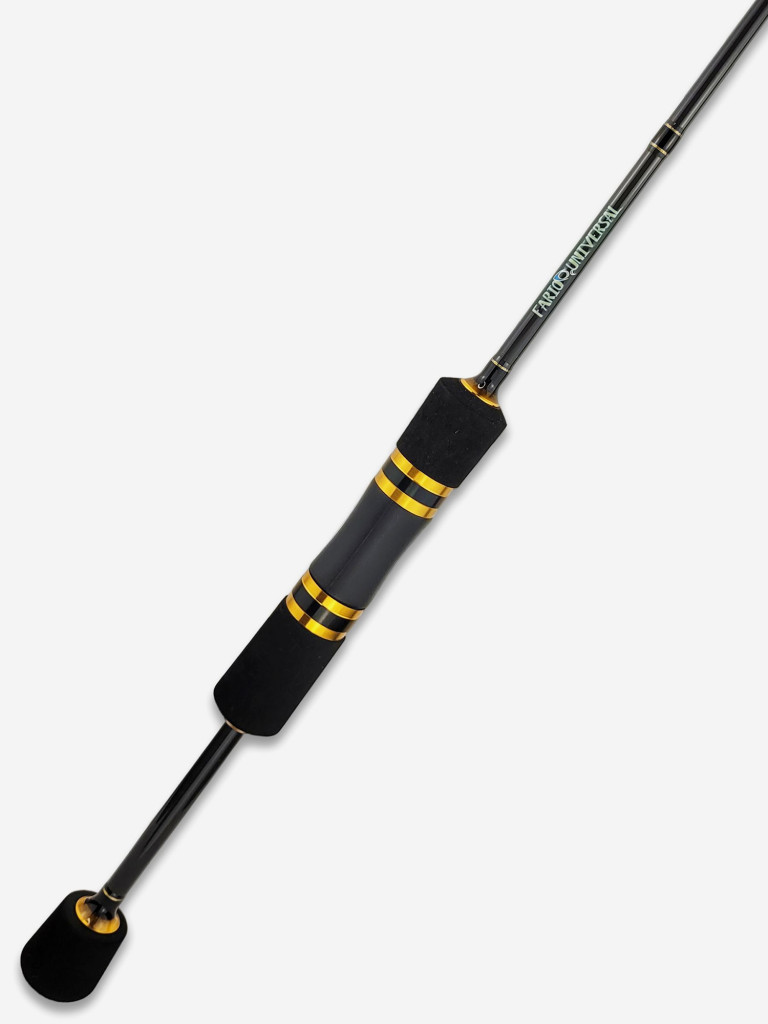 Спиннинг для рыбалки Fish Crystal FARIO UNIVERSAL FNTU602UL-21 (1.80м 2-8гр), полая вершинка, 2 секц