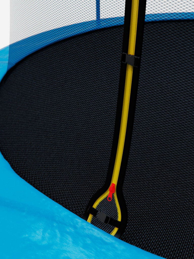 Батут каркасный с сеткой DFC Kondition 14 ft с лестницей