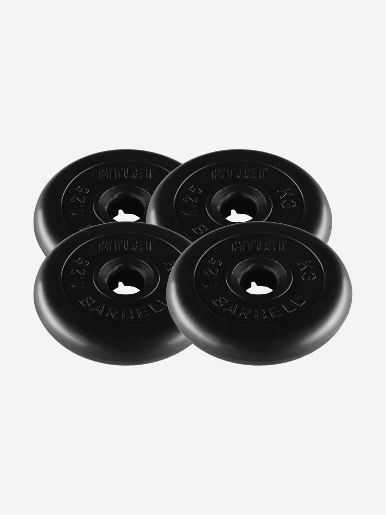 Диски блины для штанги 4 по 1.25 кг (31Д)