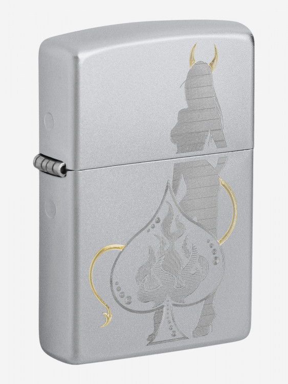 Зажигалка бензиновая ZIPPO 48658 Devilish Ace