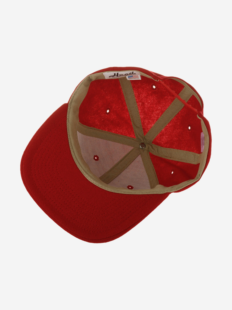 Бейсболка с прямым козырьком HOOD 100-MWL005-MO002-CM St Louis (красный)