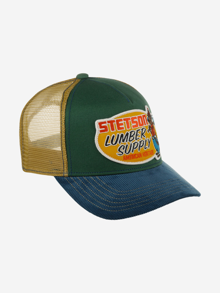 Бейсболка с сеточкой STETSON 7761130 TRUCKER CAP LUMBER SUPPLY