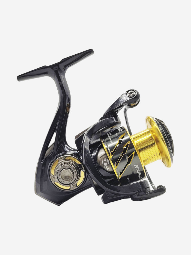Катушка для спиннинга Nautilus DELLA 2000, катушка для удочки с передним фрикционом