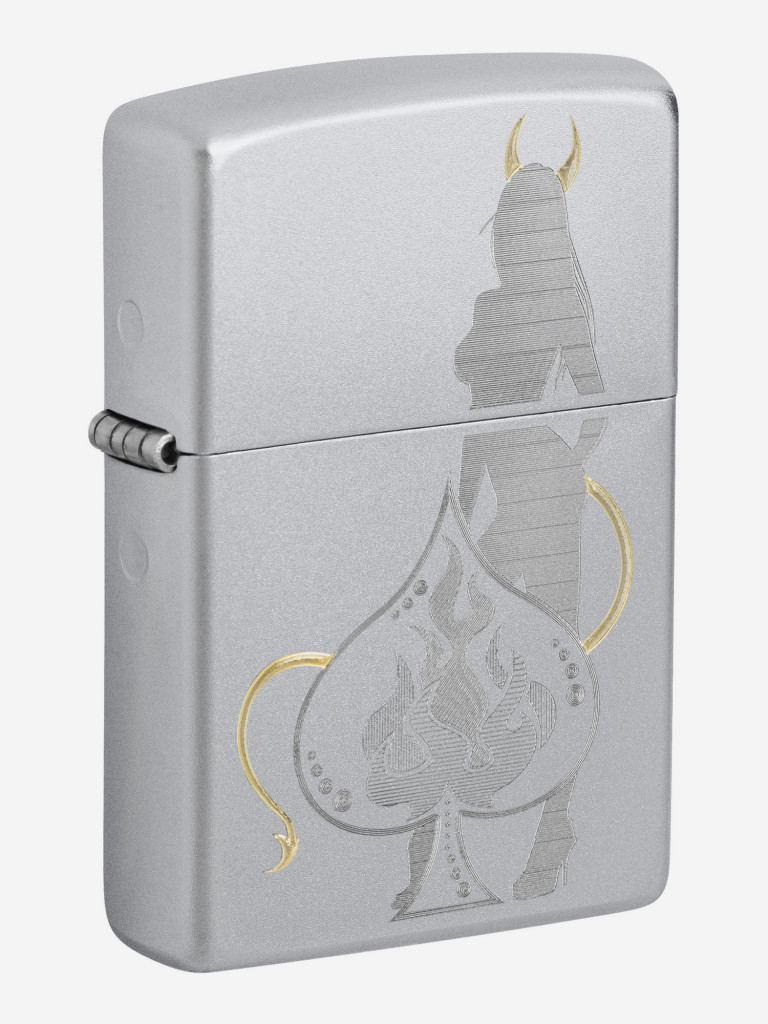 Зажигалка бензиновая ZIPPO 48658 Devilish Ace