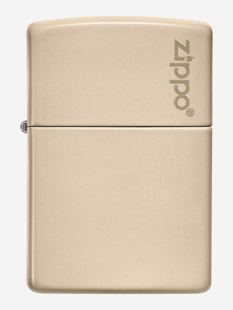 Зажигалка бензиновая ZIPPO 49453ZL Classic Logo Flat Sand