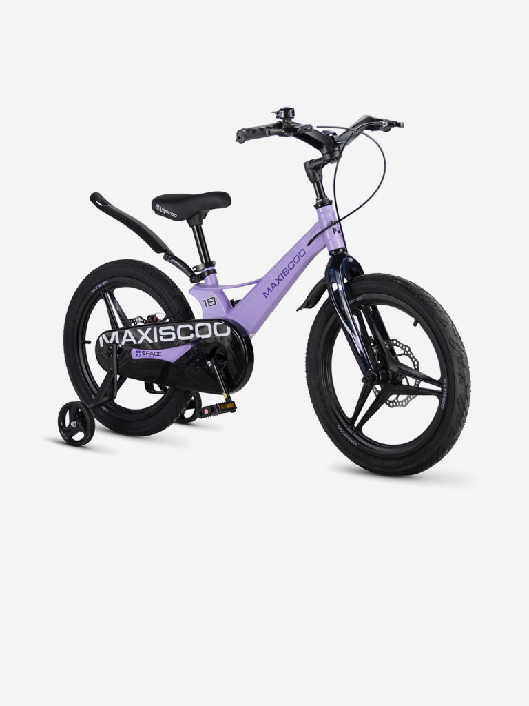 Велосипед Детский Maxiscoo Space deluxe 18'' Лавандовый Матовый (2026) (MSC-S1854D)