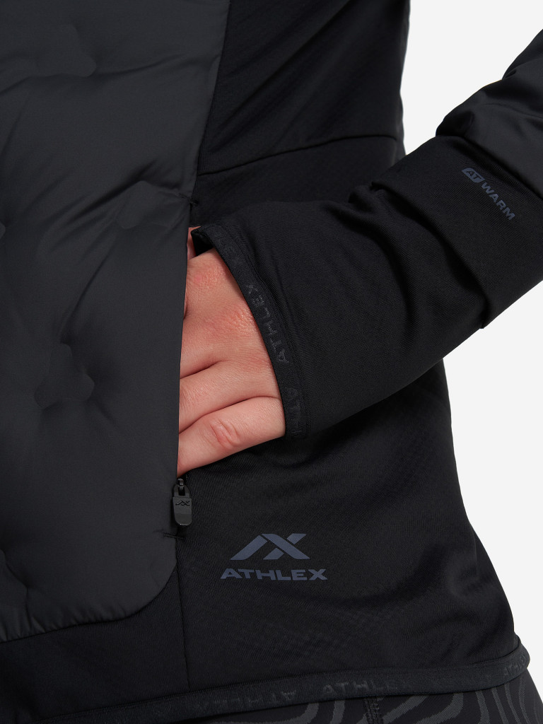Беговая куртка с пуховым наполнителем женская Athlex
