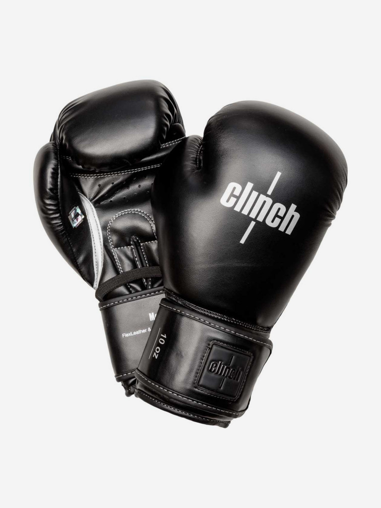 Перчатки боксерские Clinch Fight 2.0 черные