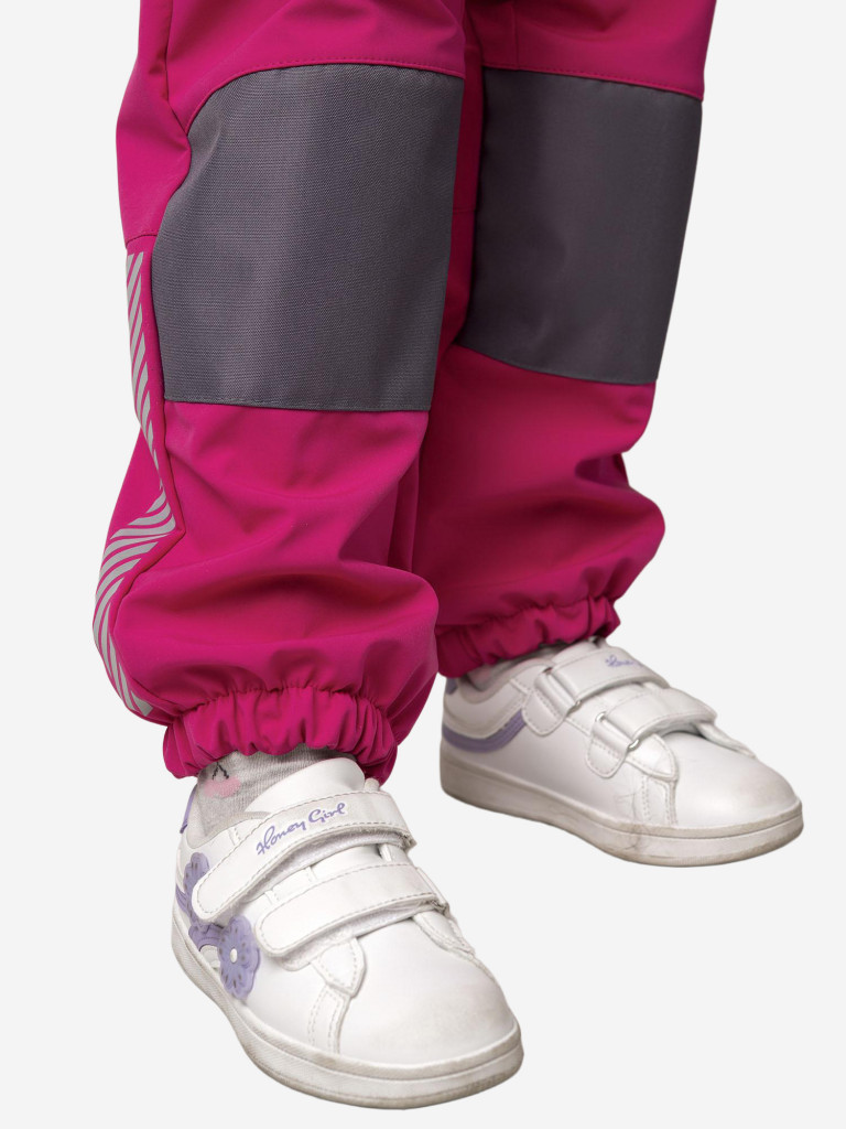 Кобинезон софтшелл для девочки batik малиновый