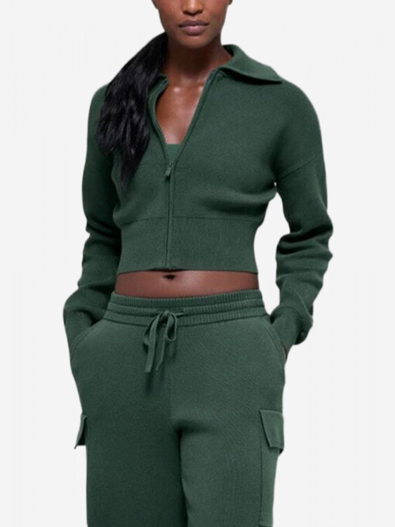 Укороченная трикотажная куртка Alo Yoga Scholar