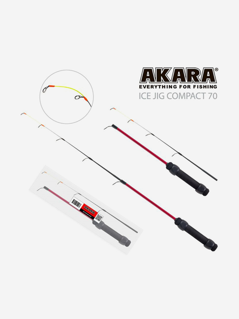 Удочка зимняя 2 колена Akara Ice Jig Compact 7г 70 см