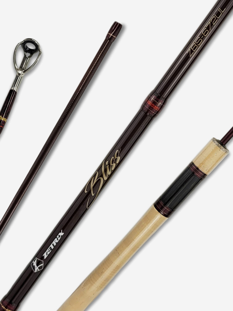 Спиннинг для рыбалки Zetrix BLISS ZBS-662UL 1.98м 0.8-6гр