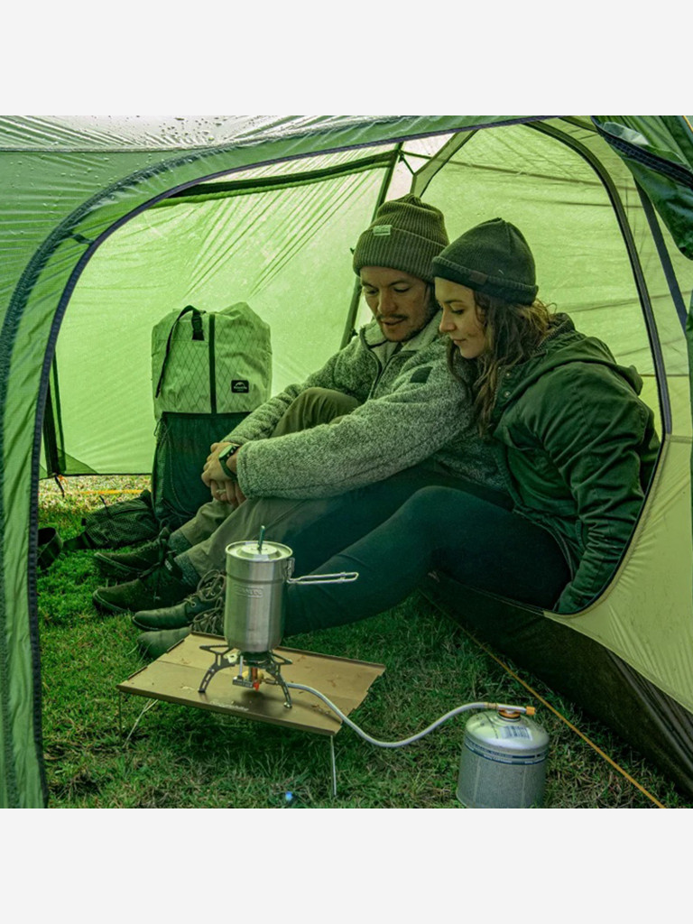 Палатка 3-местная Naturehike Opalus 3, нейлон 20 D, футпринт, зеленая