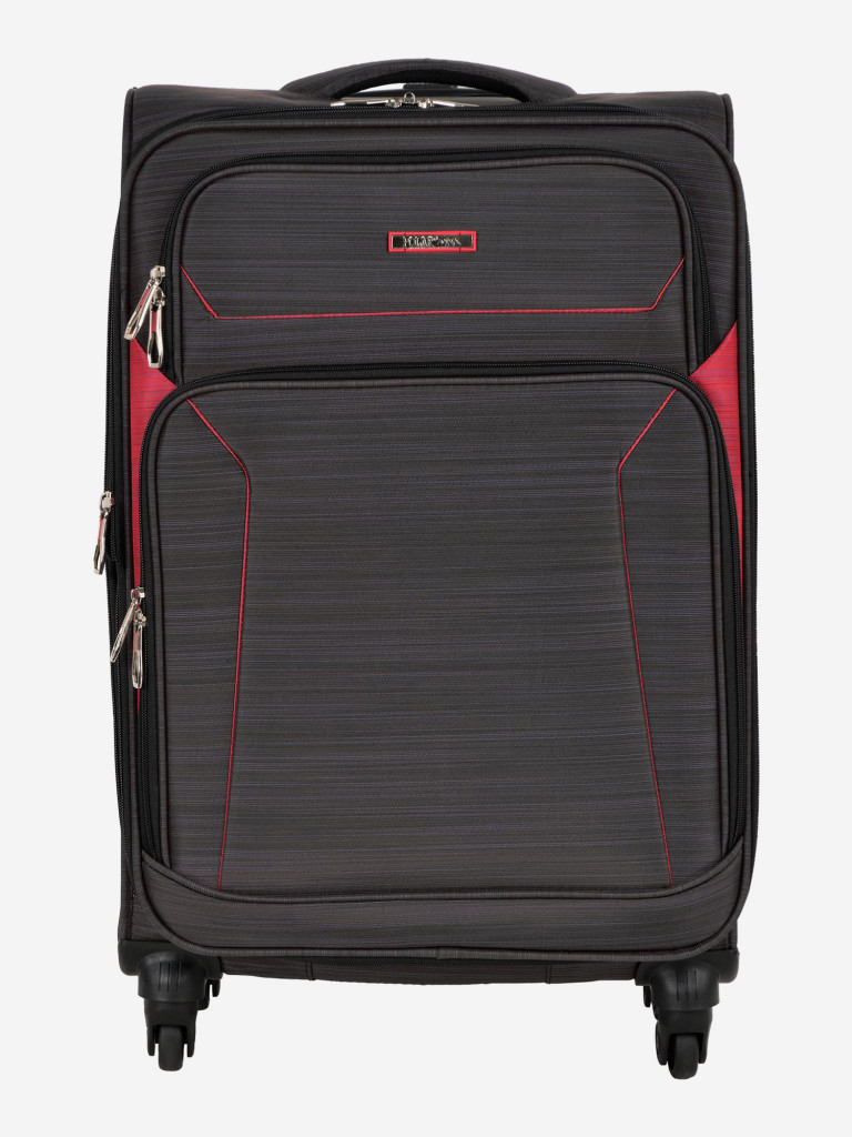 Чемодан средний-POLAR-R1801-24-BLACK