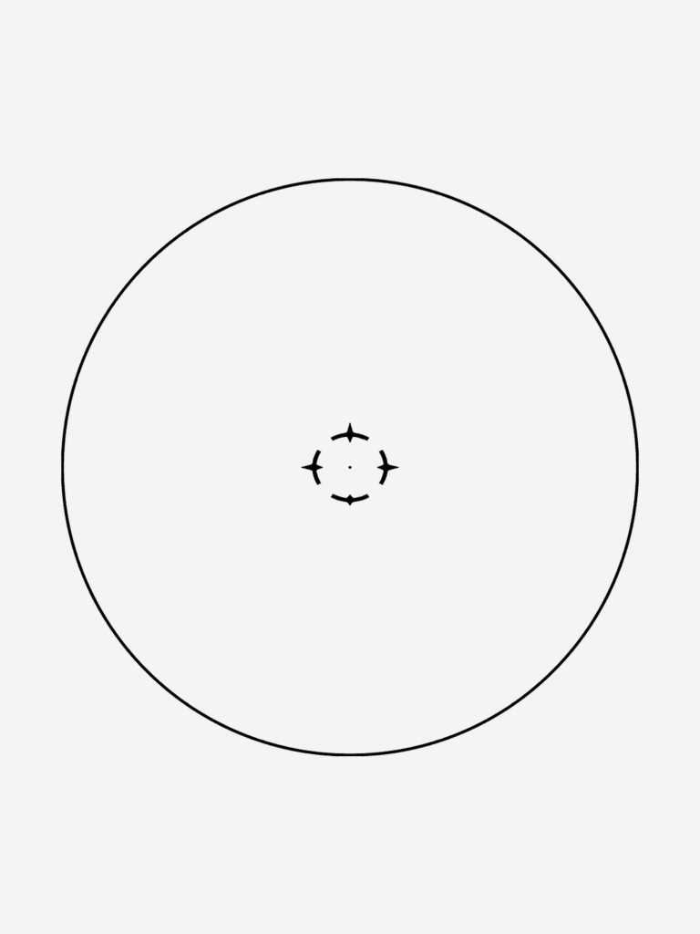 Прицел призматический Vector Optics Paragon 1x, с подсветкой