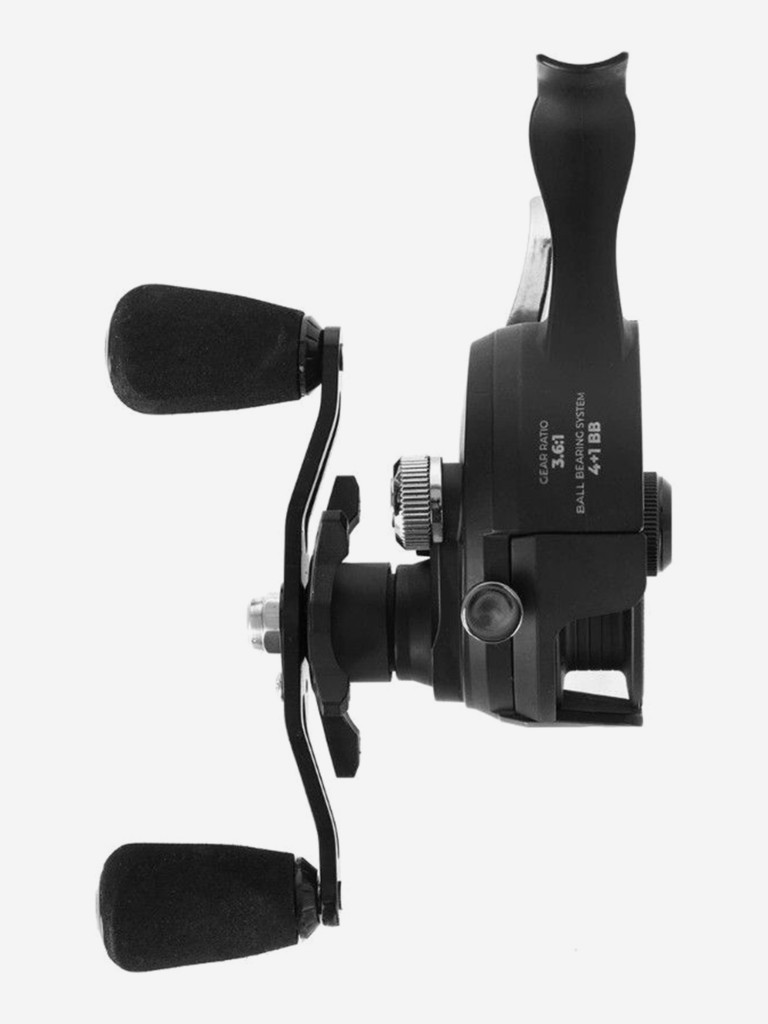 Катушка мультипликаторная зимняя Helios Cord LH, 4+1 подшипник (HS-DFS70-L)