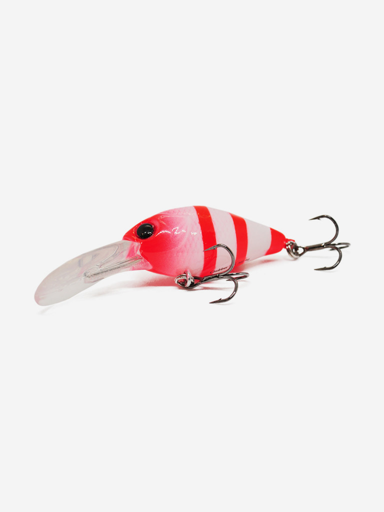 Воблер Mottomo Chubber DR 36F 4g White Red