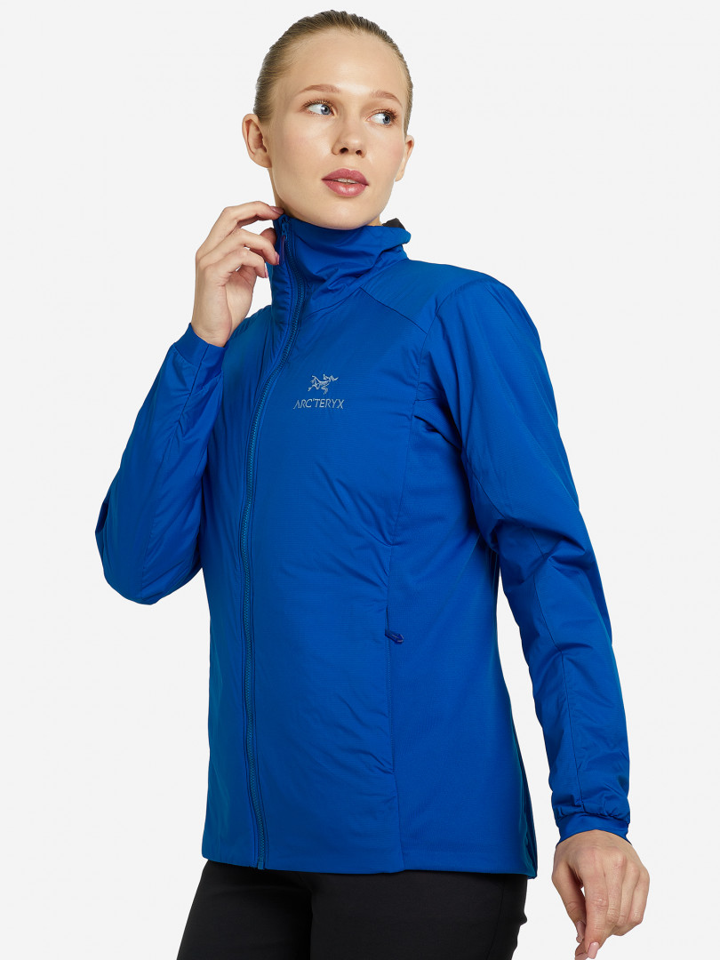 фото Куртка утепленная женская arc'teryx atom, синий