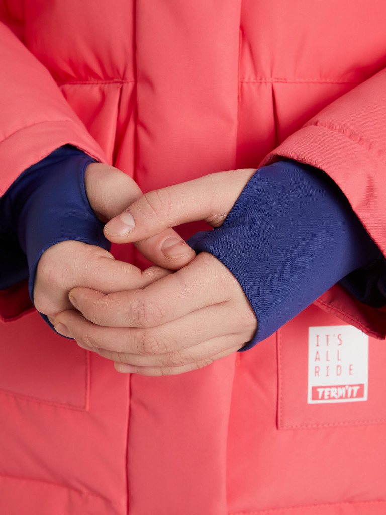 Пальто утепленное для девочек Termit