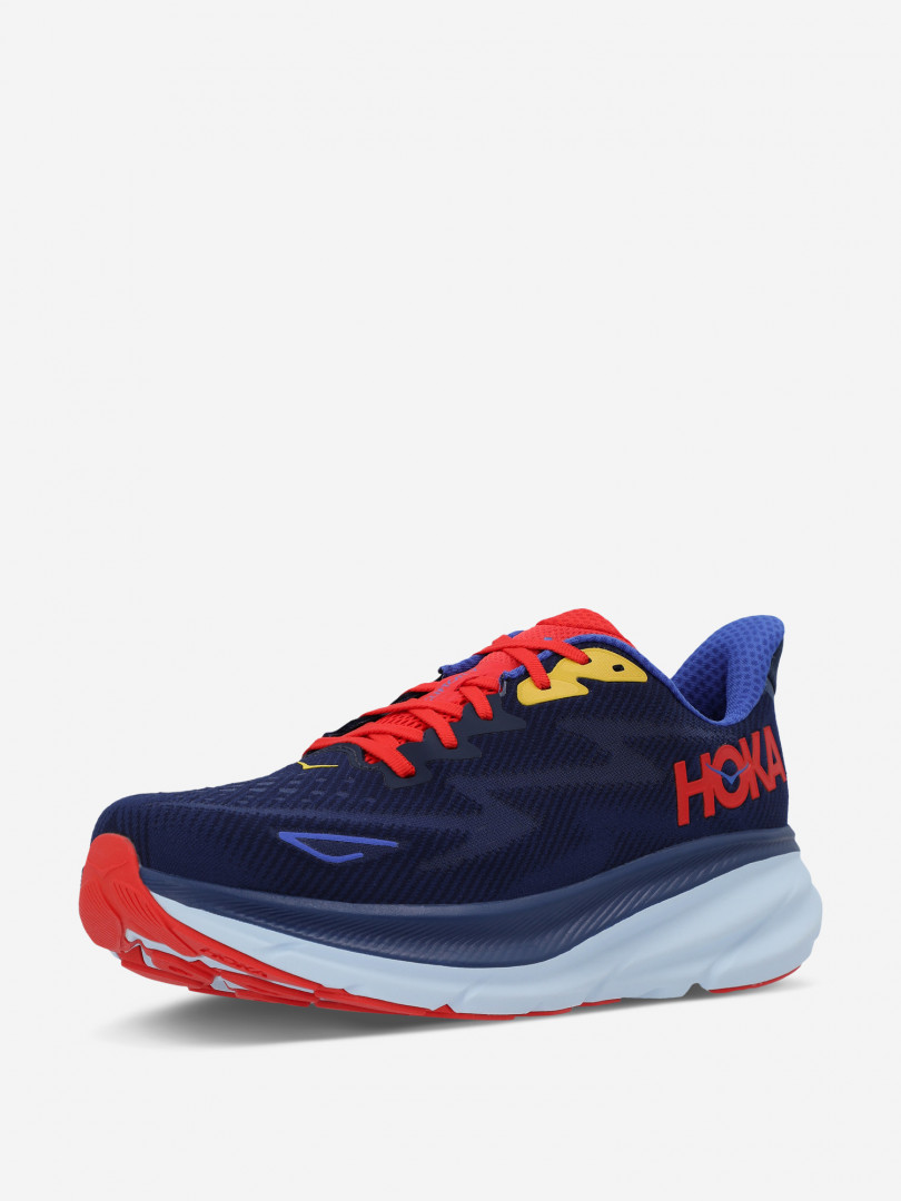 фото Кроссовки мужские hoka one one clifton 9, синий