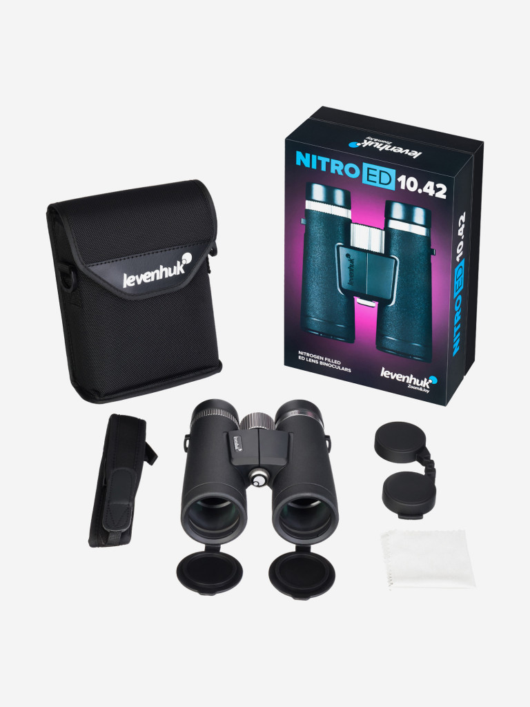 Бинокль Levenhuk Nitro ED 10x42