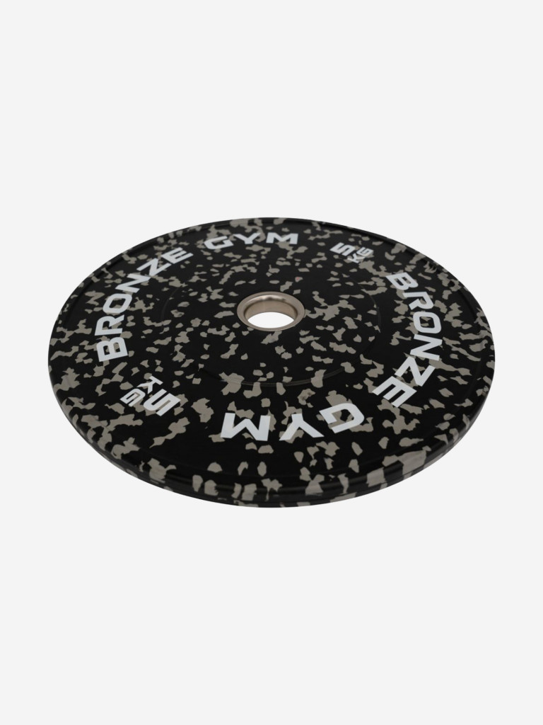 Диск для штанги бамперный BRONZE GYM камуфляж 5 кг
