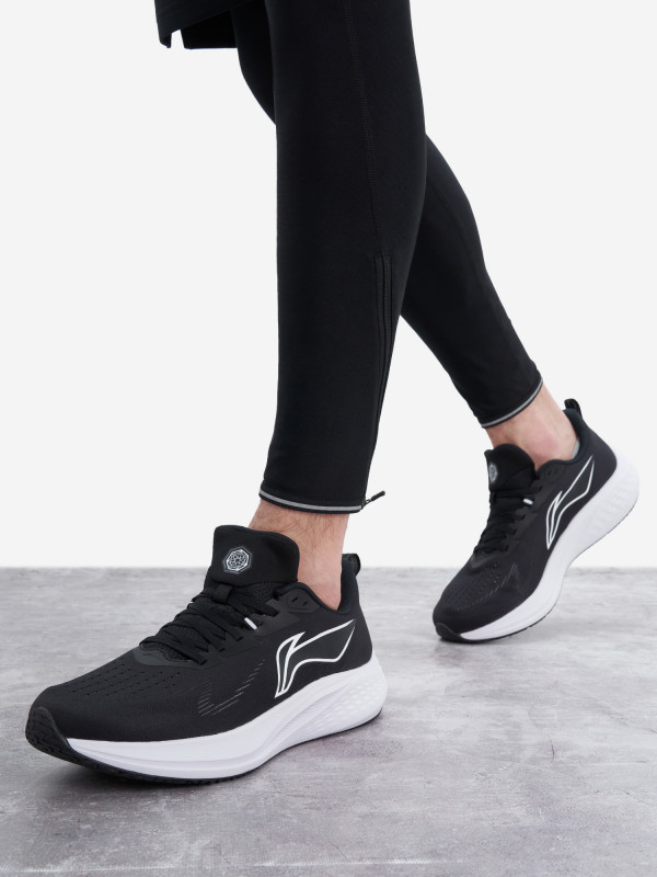 Кроссовки мужские Li-Ning Red Hare 7 арт. ARPU003-1F черный цвет — купить за 3849 руб. со скидкой 50 %, отзывы в интернет-магазине Спортмастер