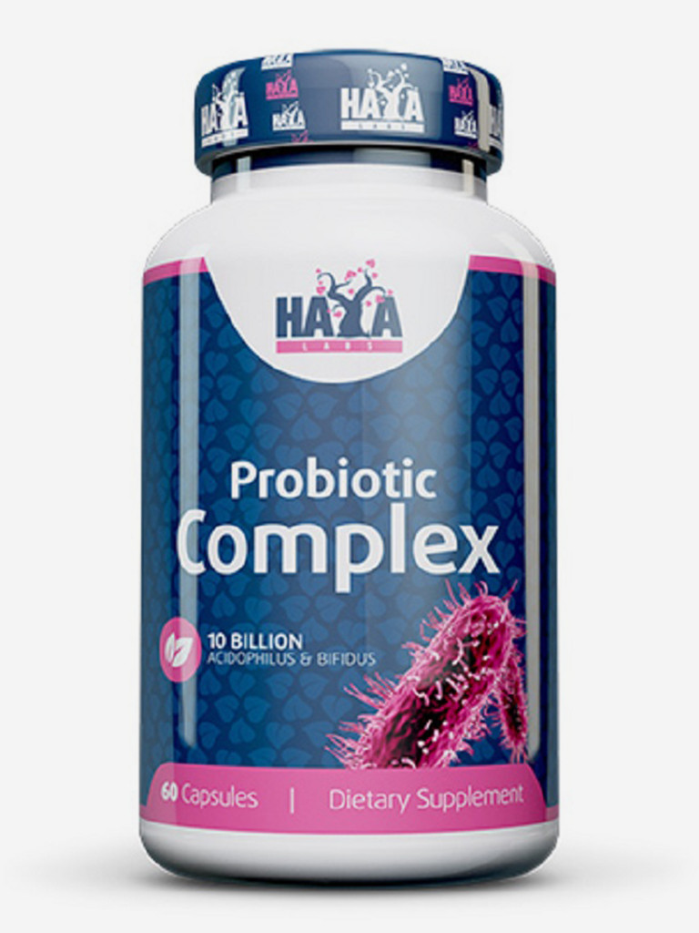Пробиотический комплекс HAYA LABS 10 Billion Acidophilus 60 капсул