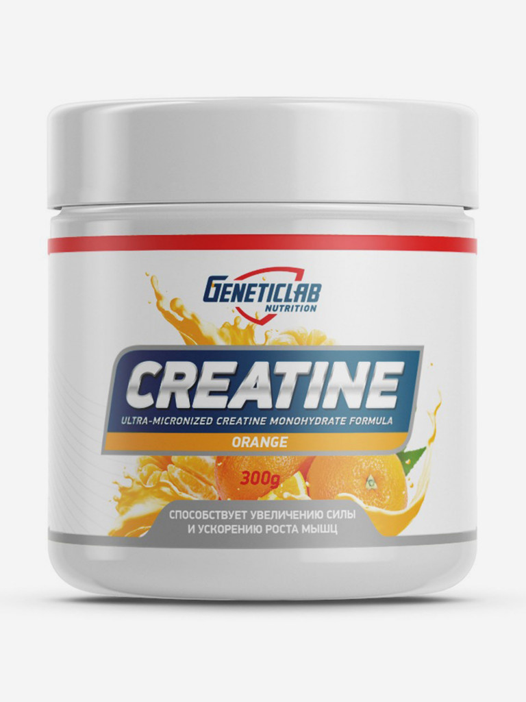 Креатин CREATINE 300 g Апельсин Geneticlab Nutrition
