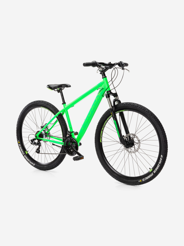 Велосипед CAPRIOLO MTB LEVEL 9.X (3 X 7), рама сталь 16'', колёса 29'' (зелёный)