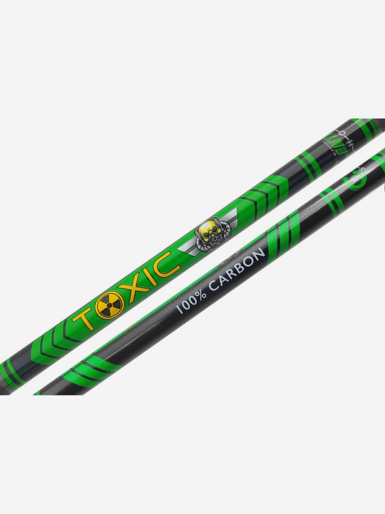 Стрела арбалетная карбоновая Centershot Toxic Carbon 20" Half Moon Nock