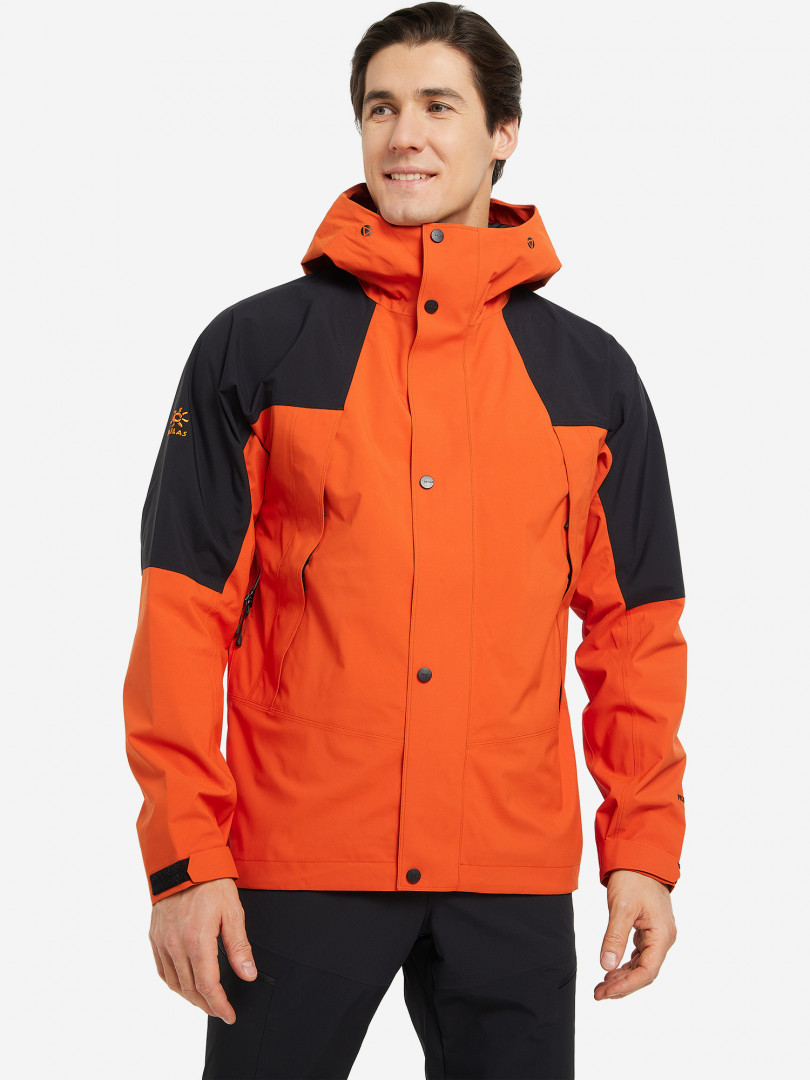 фото Куртка мембранная мужская kailas hardshell, оранжевый