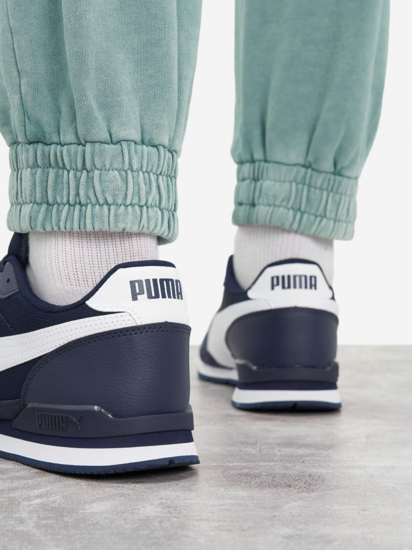 фото Кроссовки мужские puma st runner v3 mesh, синий