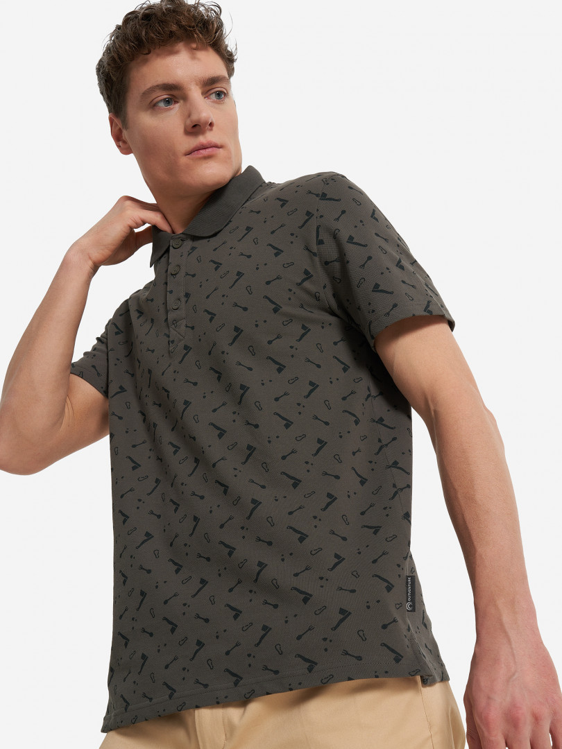 Поло мужское Outventure Коричневый 799₽