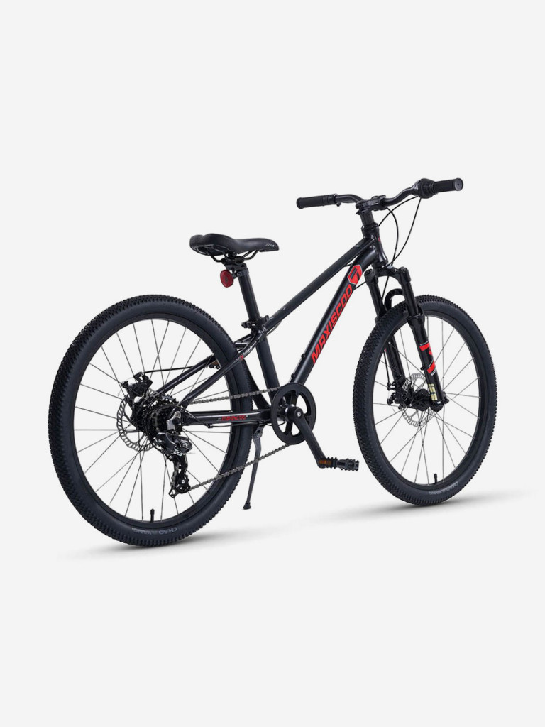 Велосипед детский Maxiscoo "7BIKE" 24'' M300, черный, 2024