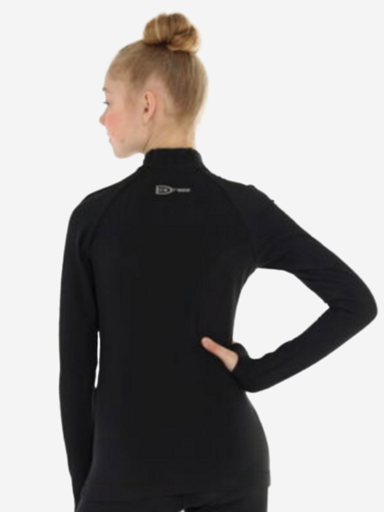 Термокофта спортивная для фигурного катания «Нуар» IceDress