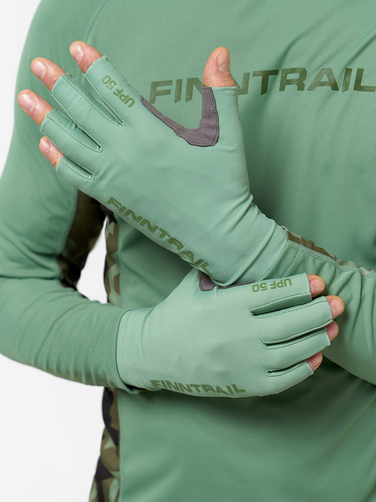 Спортивные перчатки без пальцев FINNTRAIL Wave