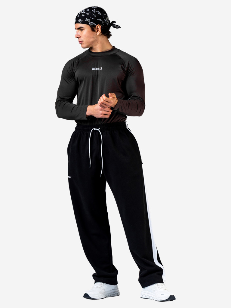 Лонгслив мужской спортивный NEBBIA Seamless Long-Sleeve Top POWER 901