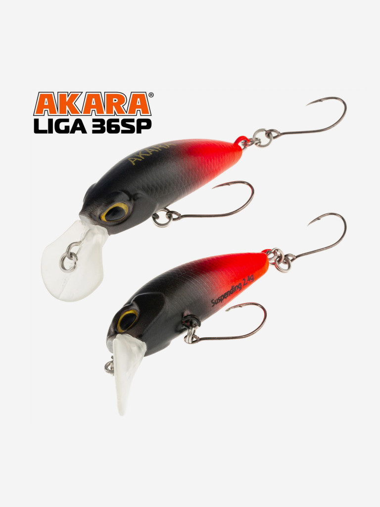 Воблер Akara Liga 36SP минноу суспендер на форель 2,4гр A159