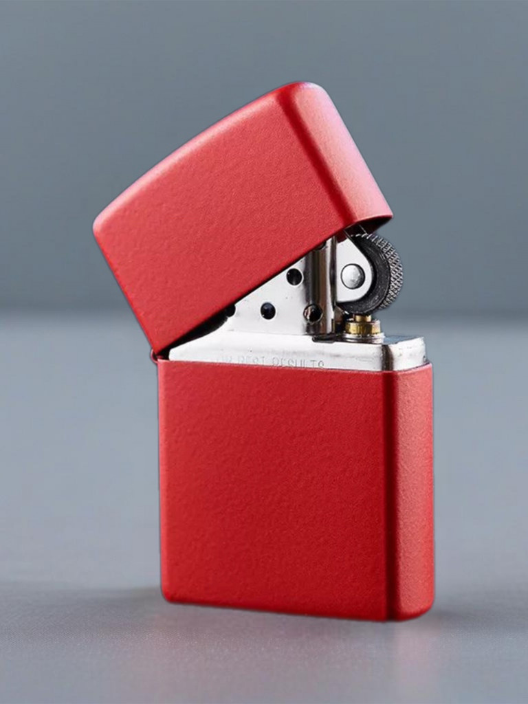Зажигалка бензиновая ZIPPO 233 Classic Red Matte