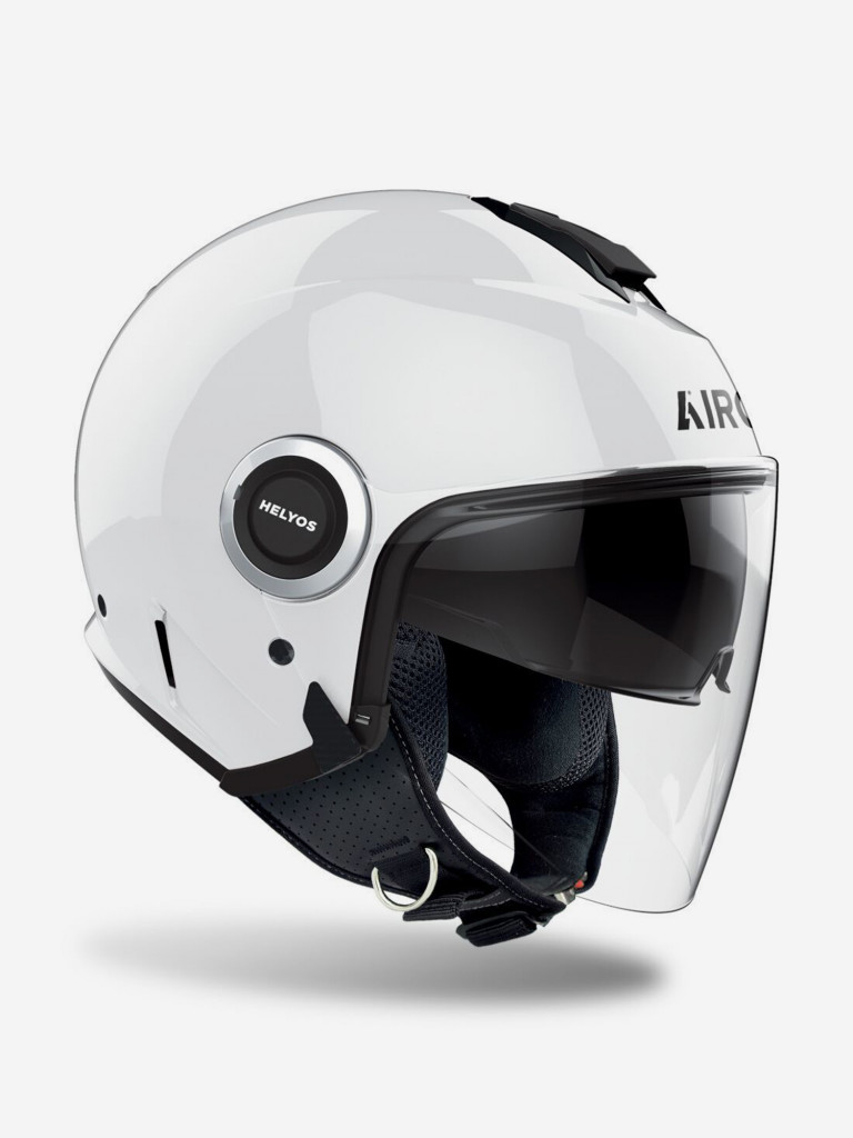 Мотошлем Открытый Airoh HELIOS COLOR White Gloss
