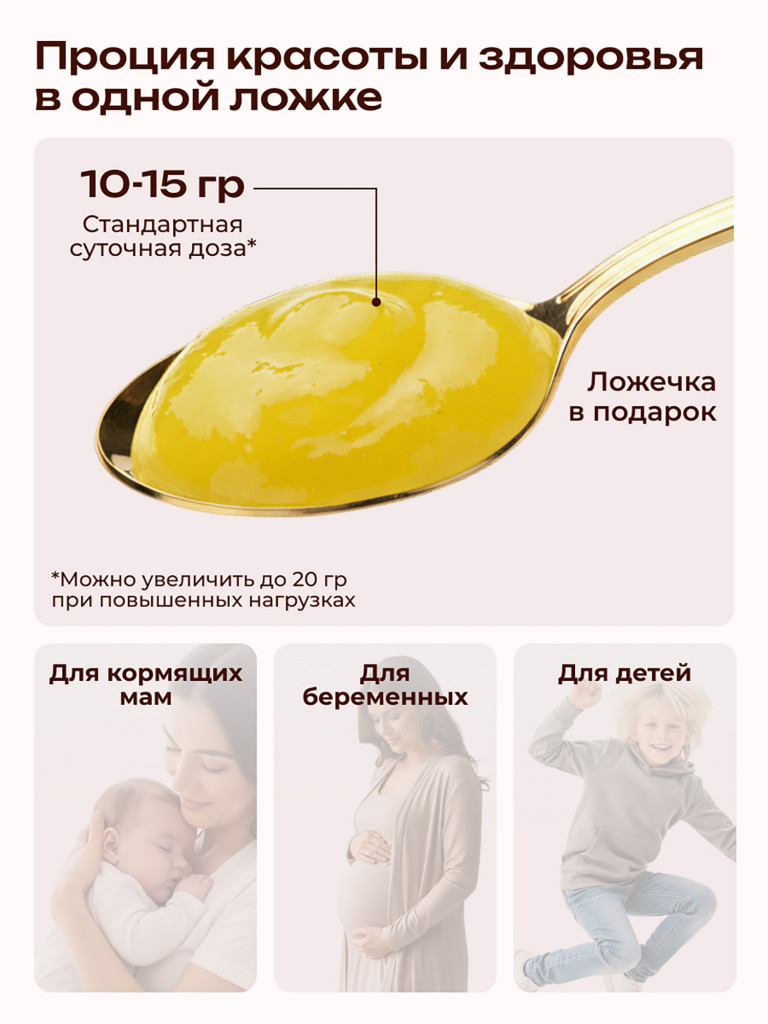 Коллаген пищевой с Янтарной кислотой COLLAGEN PREMIUM Витамин С, 380 мл
