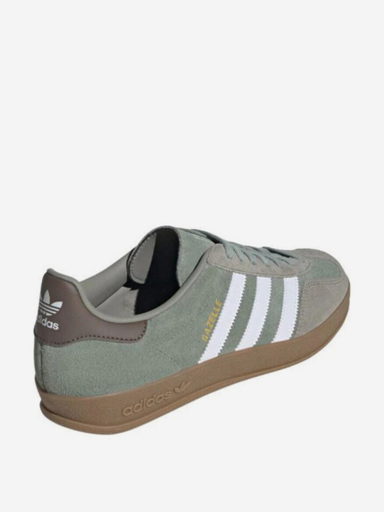 Кеды Adidas Gazelle Indoor Silver Pebble Silver