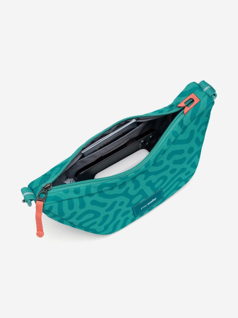 Сумка антивор Pacsafe GO Lunar crossbody, Reef, 2,5 л.