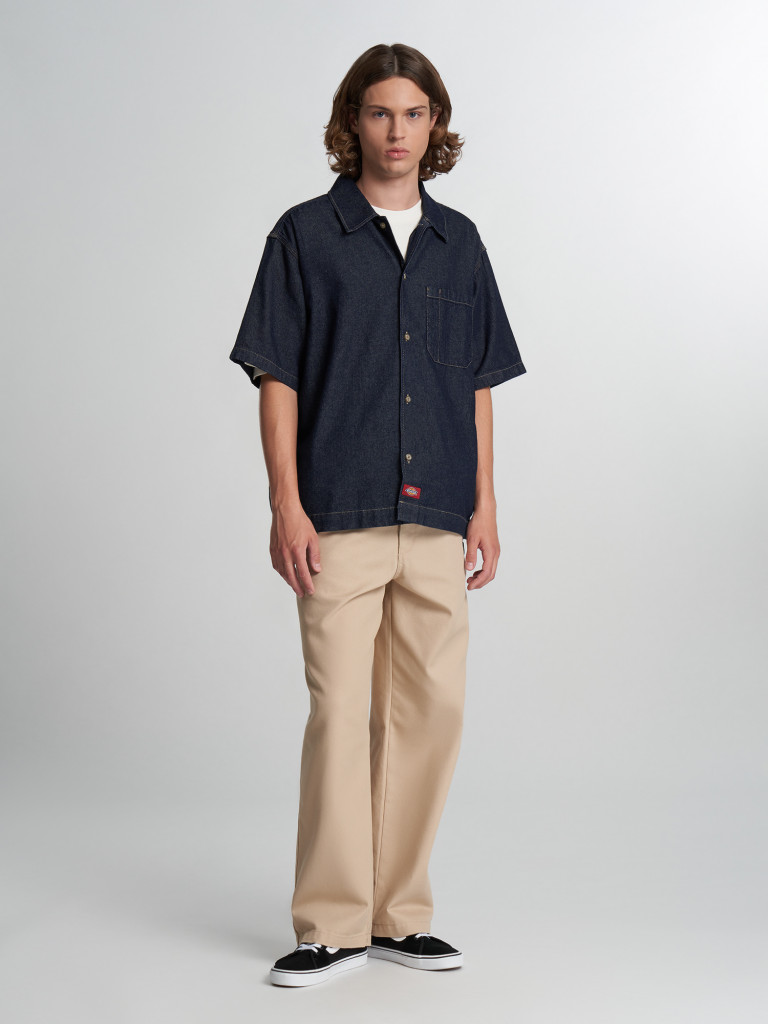 Рубашка с коротким рукавом мужская DICKIES Denim