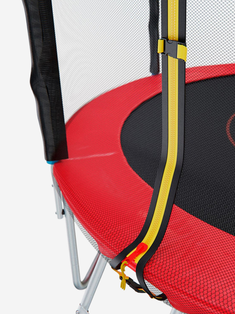 Батут DFC PELPO 8 футов с сеткой RED