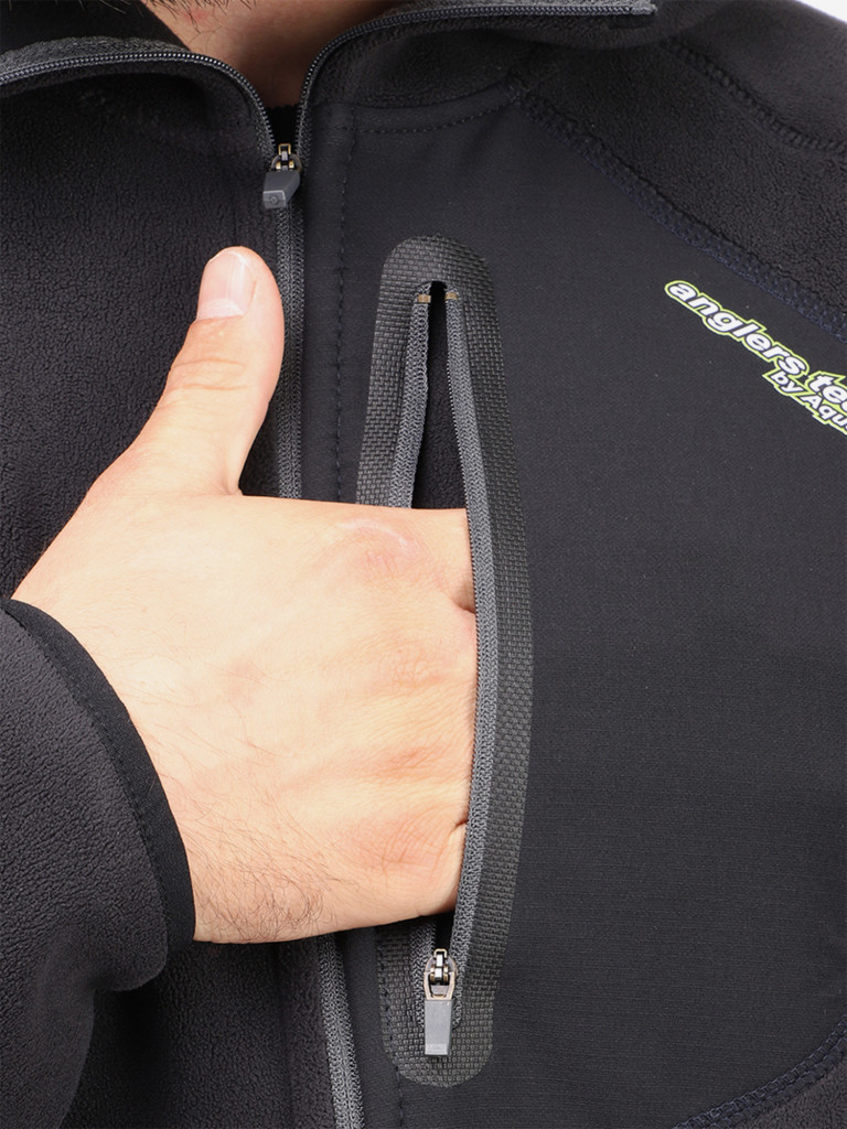 Толстовка флисовая с капюшоном Aquatic ТФ-03