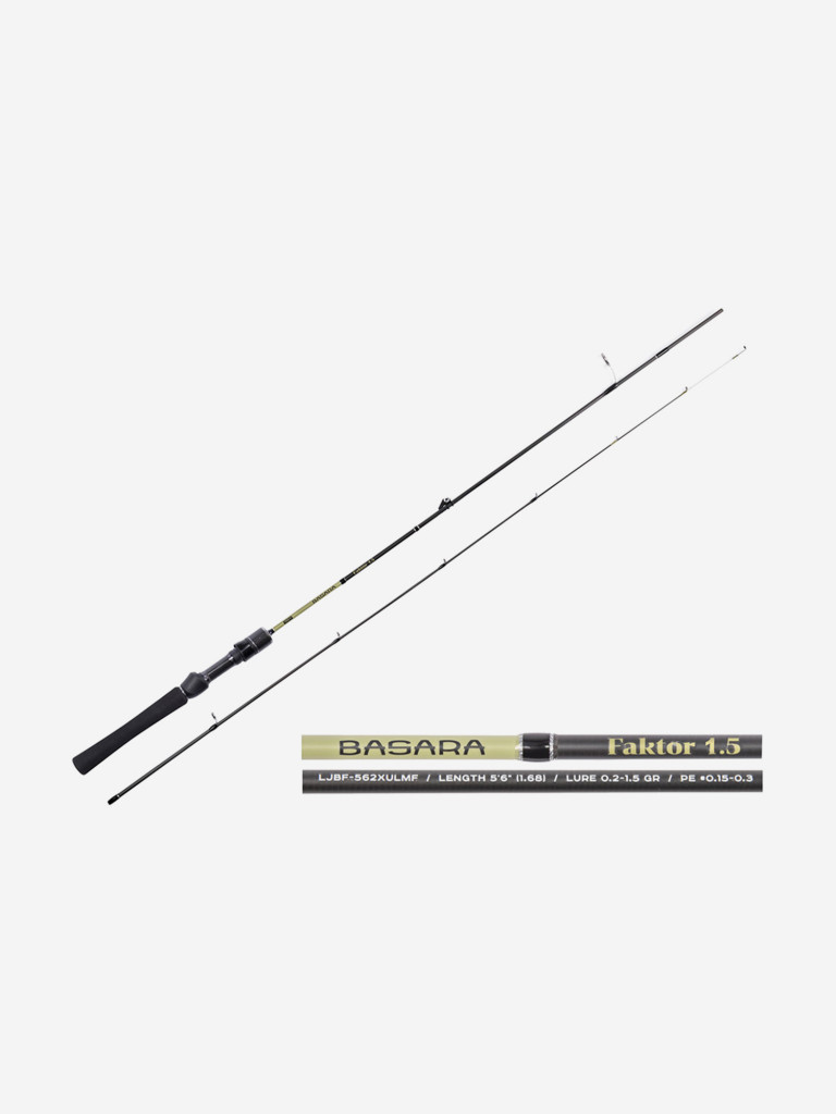 Спиннинг Lucky John Basara FAKTOR 1.5 5'6/1.68